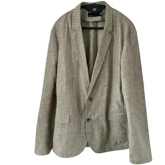 ASOS Pinstripe Slim Fit Light Grey Sports Coat
Office Business Casual 40 Reg - Picture 1 of 8